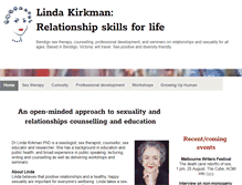 Tablet Screenshot of lindakirkman.org